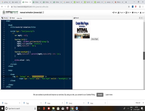 Java Script Animation java script animation img2