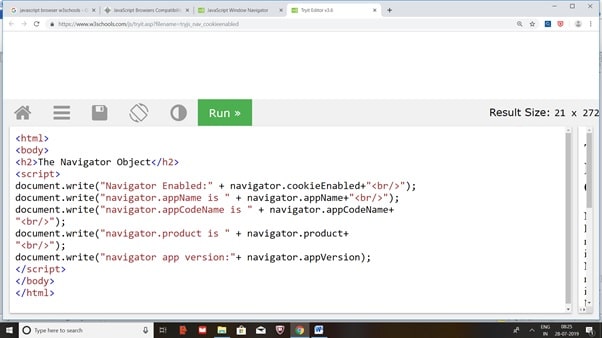 Java Script Browsers java script browsers img1