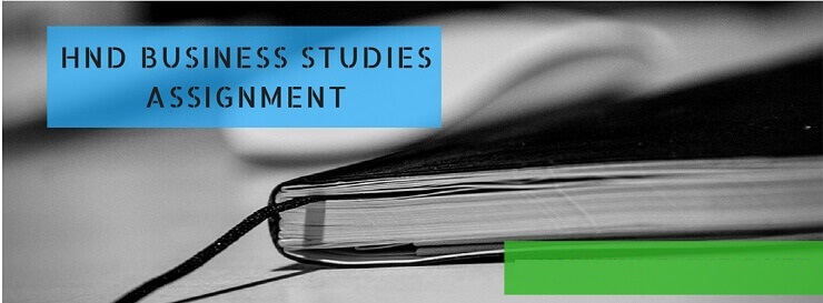 HND Business Studies Assignment