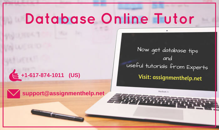 Database Online tutoring available Database Online tutoring