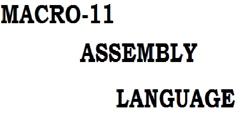 MACRO-11 programming-help