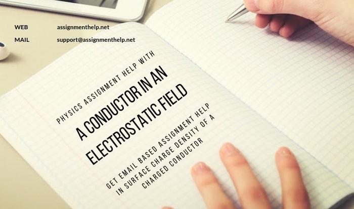 a conductor in an electrostatic field