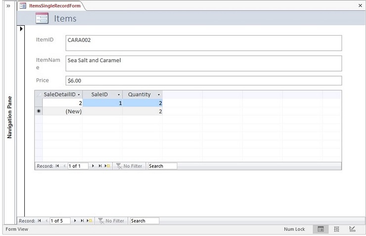 AC2019 Capstone Level 2 Working with a Sales Database Solution Image 4