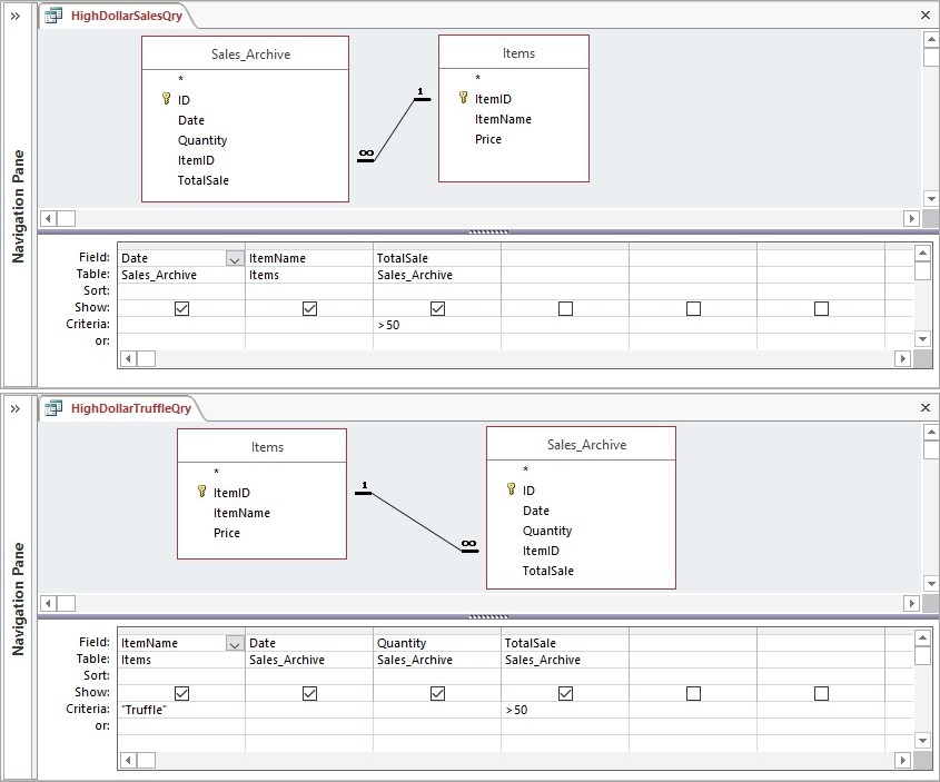 AC2019 Capstone Level 2 Working with a Sales Database Solution Image 8