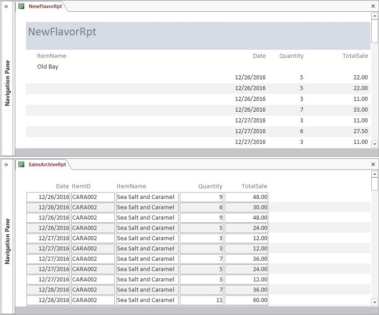 AC2019 Capstone Level 2 Working with a Sales Database Solution Image 9