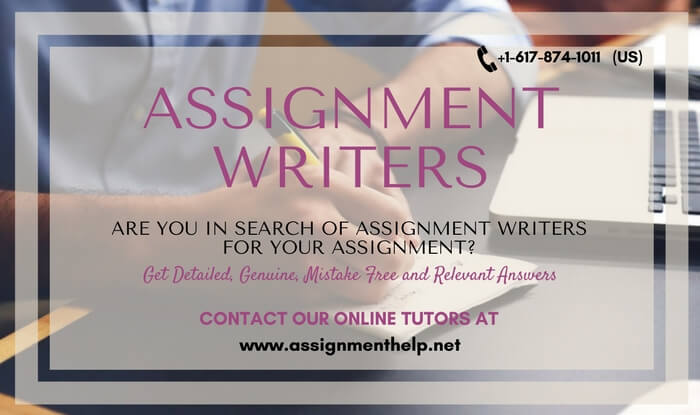Assignment writers