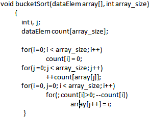 Bucket Sort Assignment Help