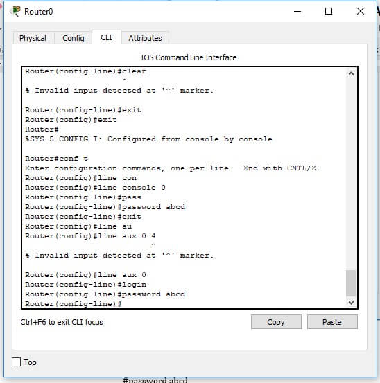 CCNA Exercise Lab 4 Image 3