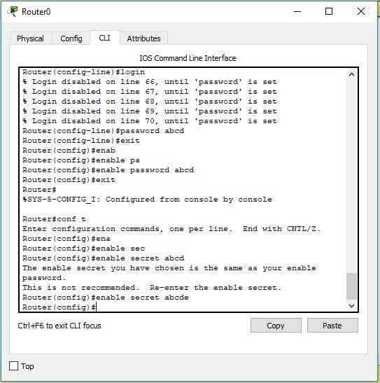 CCNA Exercise Lab 4 Image 6