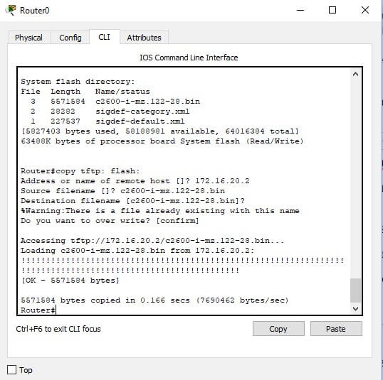 CCNA Exercise Lab 7 Image 2