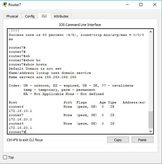 CCNA Exercise Lab 7 Image 6