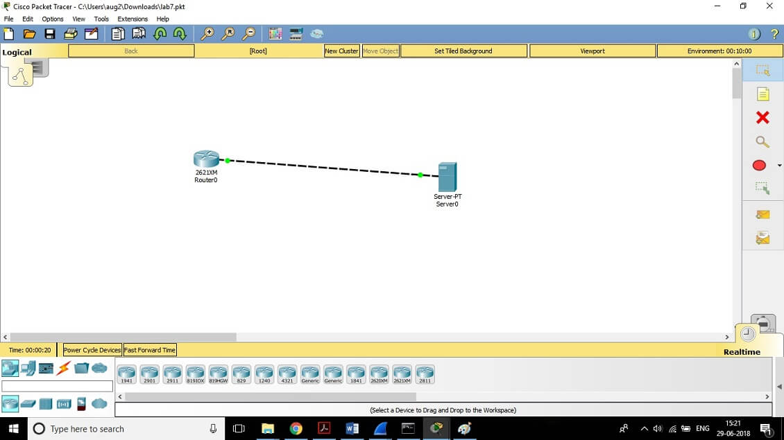 CCNA Exercise Lab 7 Image 7