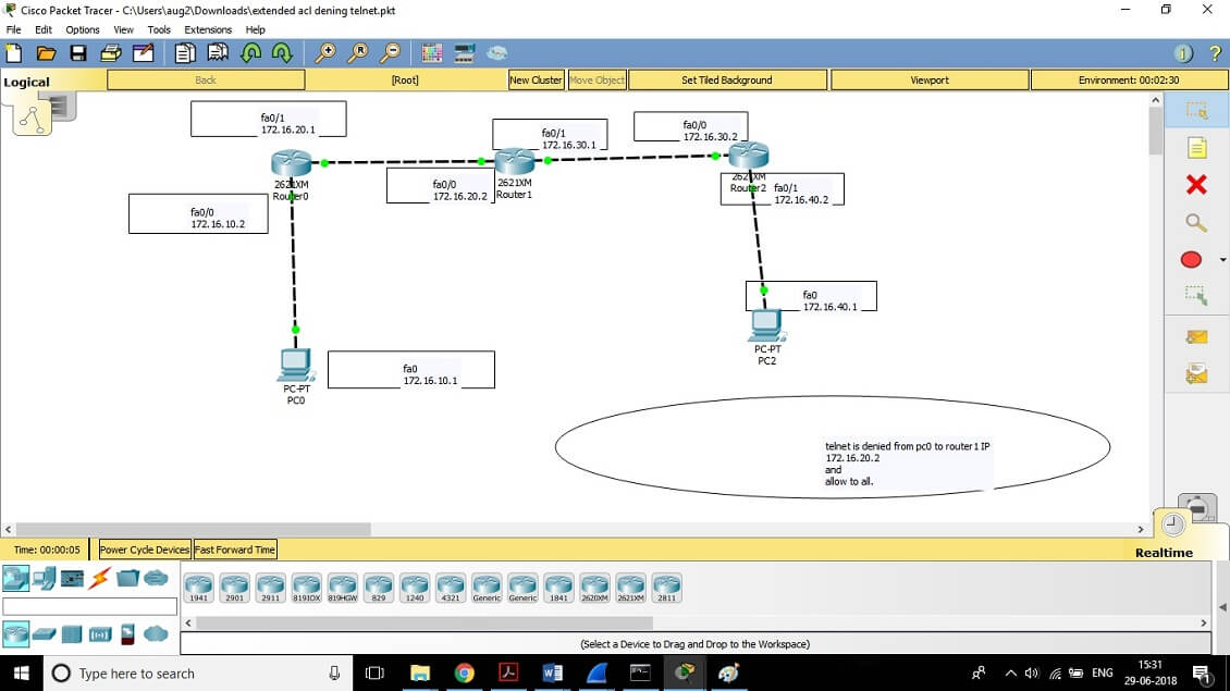 CCNA Exercise Lab 9 Image 3