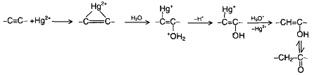 alkynes Water