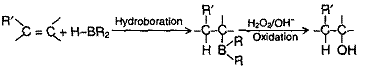 hydroboration-oxidation