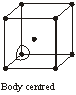 body centered tetragonal