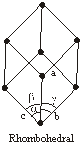 rhombohedral