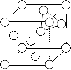 tetrahedral void in fcc