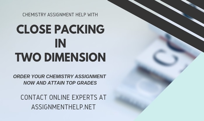 Close Packing In Two Dimension Assignment Help