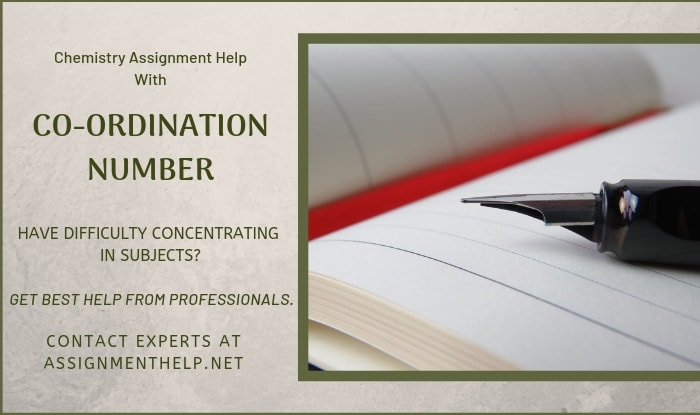 Co-Ordination Number Assignment Help