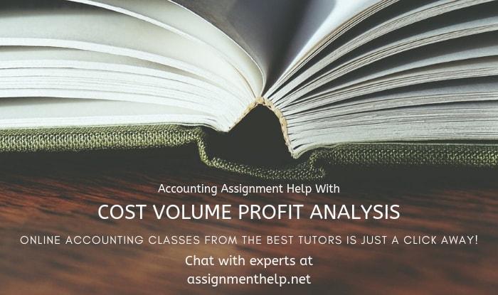 cost volume profit analysis