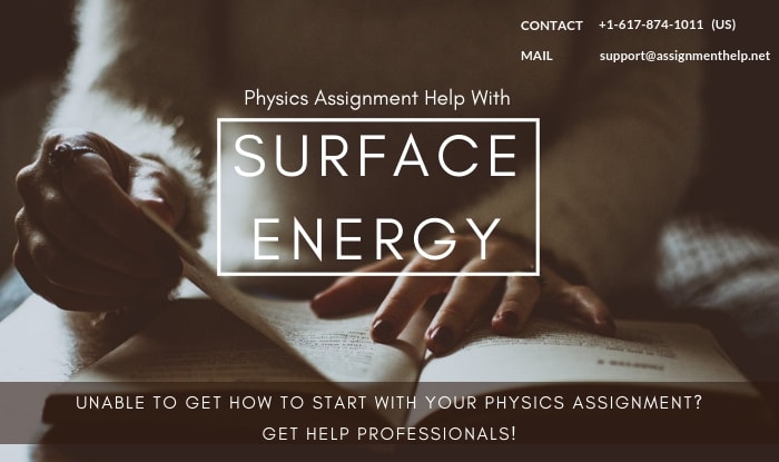 Surface Energy Assignment Help