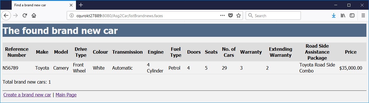 Demonstration of the Functionality of the e-Business System of Assignment 2 Image 24