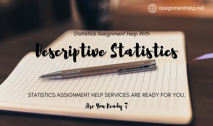 Descriptive Statistics Assignment Help