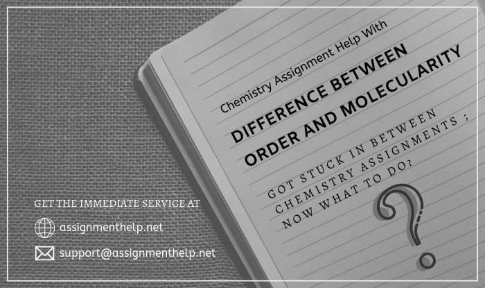 difference between order and molecularity