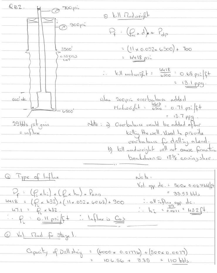 Drilling Engineering Exam Answers Image 7