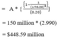Annuity and Perpetuity formula 3