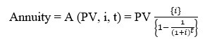 Annuity and Perpetuity formula 6