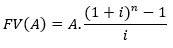 Time Value of Money formula