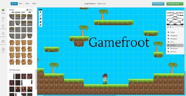 Gamefroot programming help