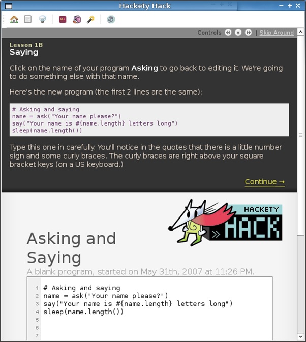 hackety hack program