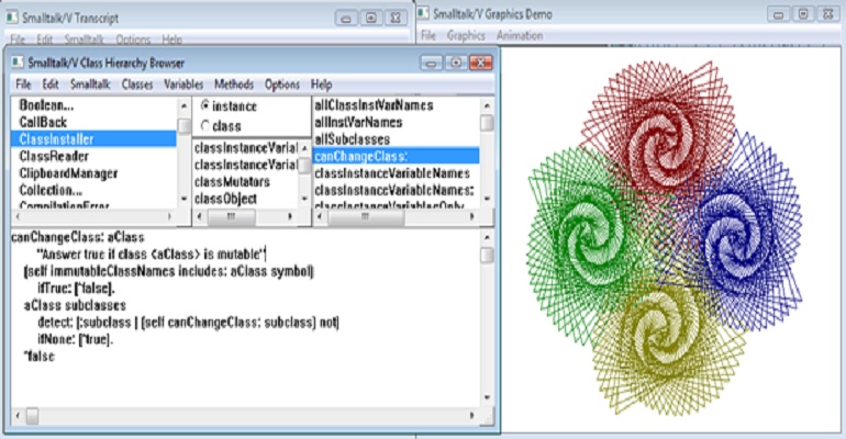 Squeak Smalltalk programming language