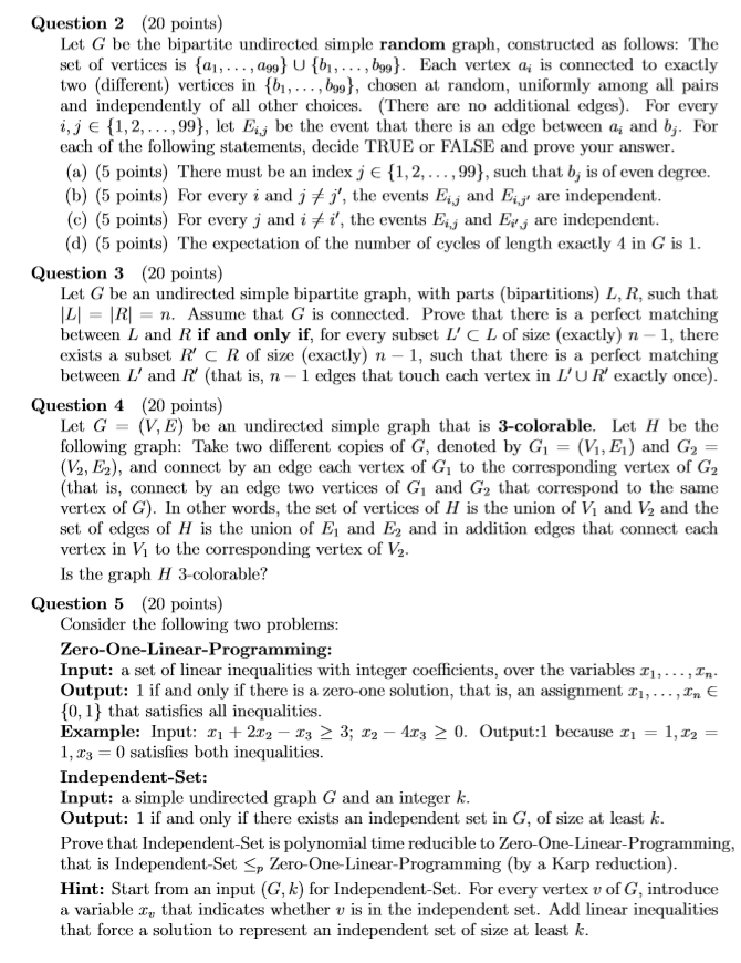 Graph Theory Assignment Question Image 2