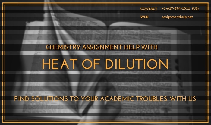 Heat Of Dilution Assignment Help