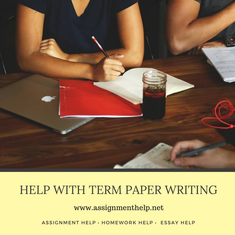 Help with Term Paper Writing