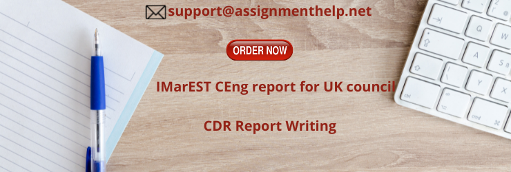 IMarEST CEng report for UK council