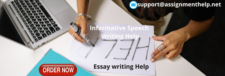 Informative Speech Writing Help