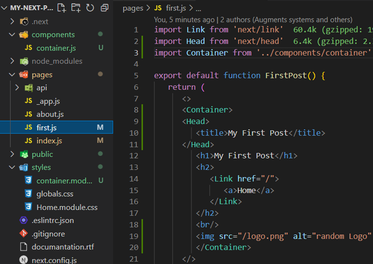 Key features of Next.js Tutorial Image 12