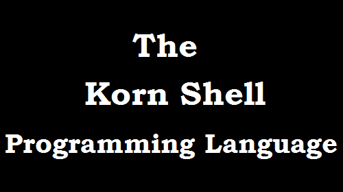 korn shell programming