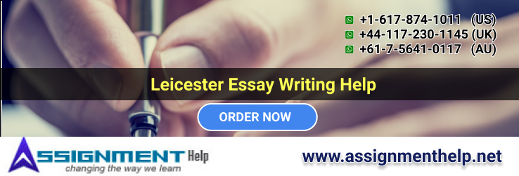 Leicester essay writing help