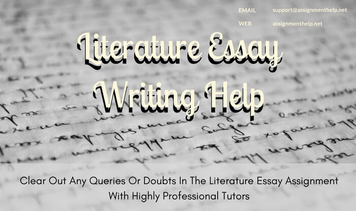 Literature Essay Writing Help