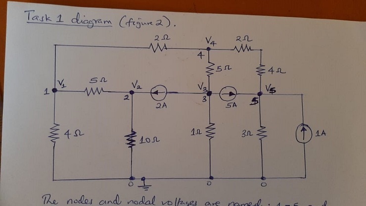 Mesh and Nodal Analysis Image 1