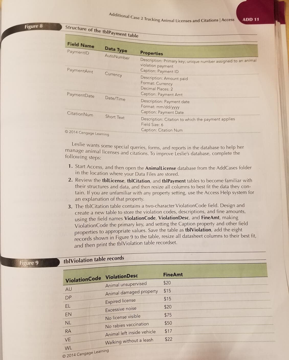 MS Access Sample Assignment part3