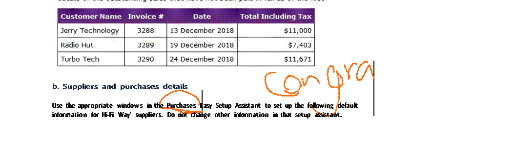 MYOB Assignment Help Sample Online