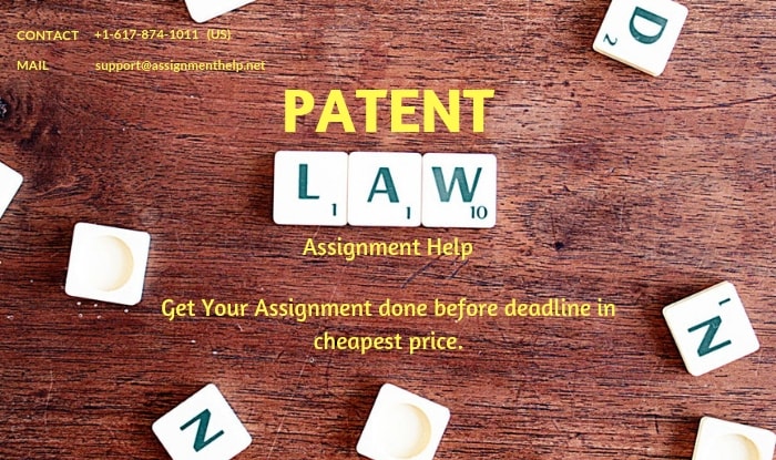 Patent Laws Assignment Help