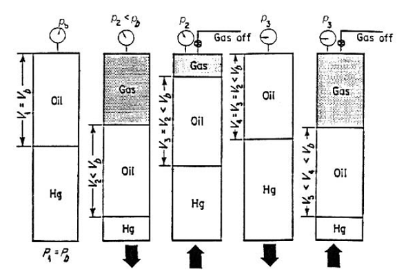 differential liberation process